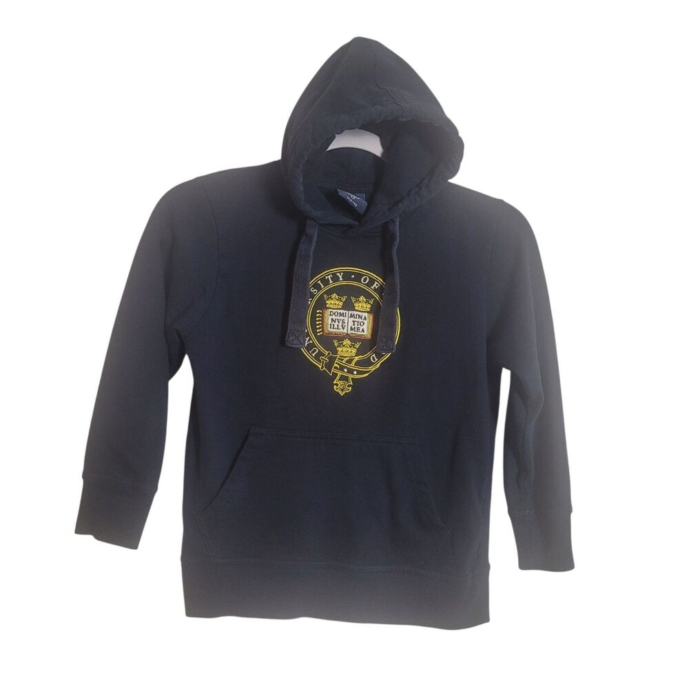 University of Oxford Crest Hoodie‎ Sweatshirt Kids Size 9/10 Years Blue Pullover